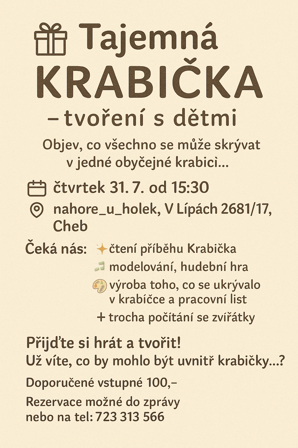 Krabička event